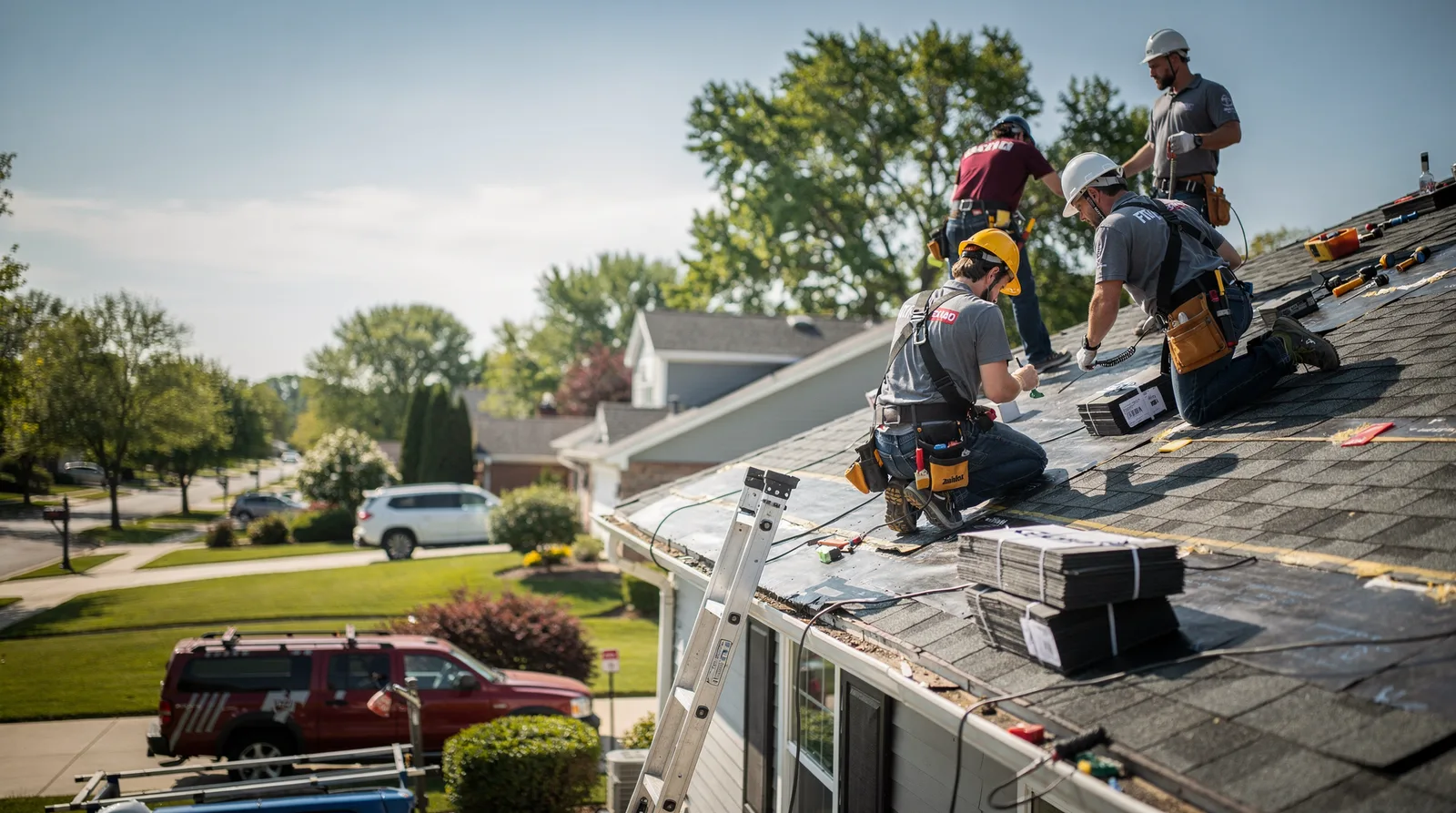 Roof Repair in Golden City, MO around you